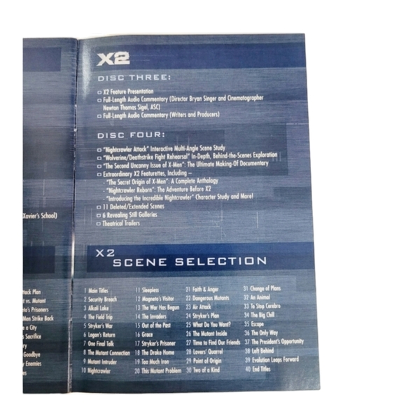 Marvel X Men Collection 4 Disc Widescreen PG 13 - Picture 10 of 11